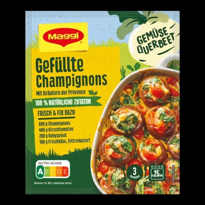 Maggi Fix für Gefüllte Champignons 30g