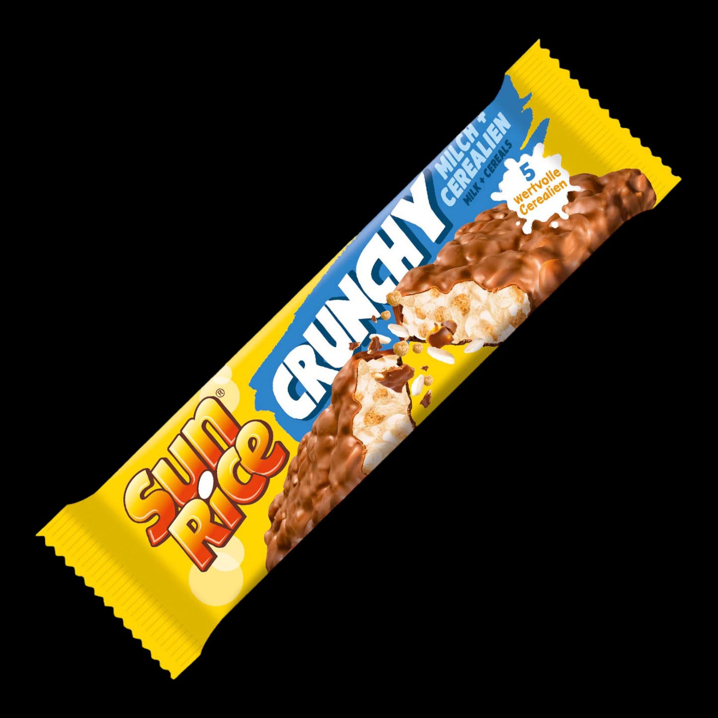 Sun Rice Crunchy Milch + Cerealien Riegel 40g