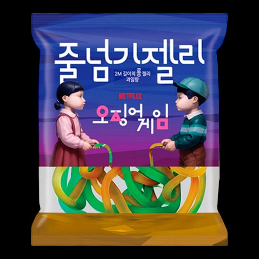 Neflix Squid Jumping Rope Game Fruit Jelly 35g