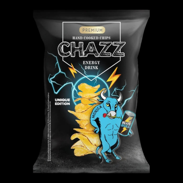 CHAZZ potato chips Energy Drink flavour 90g