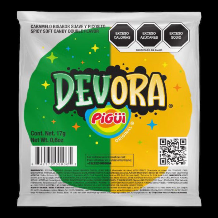Pigüi Slaps Devora Candy Pineapple Lemon 17g