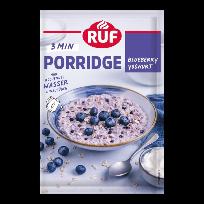 RUF Porridge Blueberry Yoghurt
