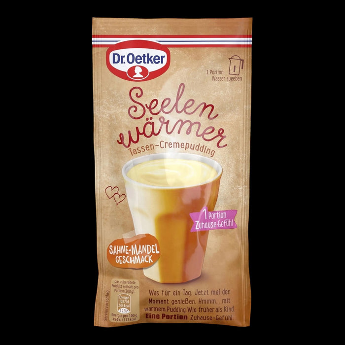Dr. Oetker Seelenwärmer Tassen-Cremepudding Sahne-Mandel-Geschmack 58g