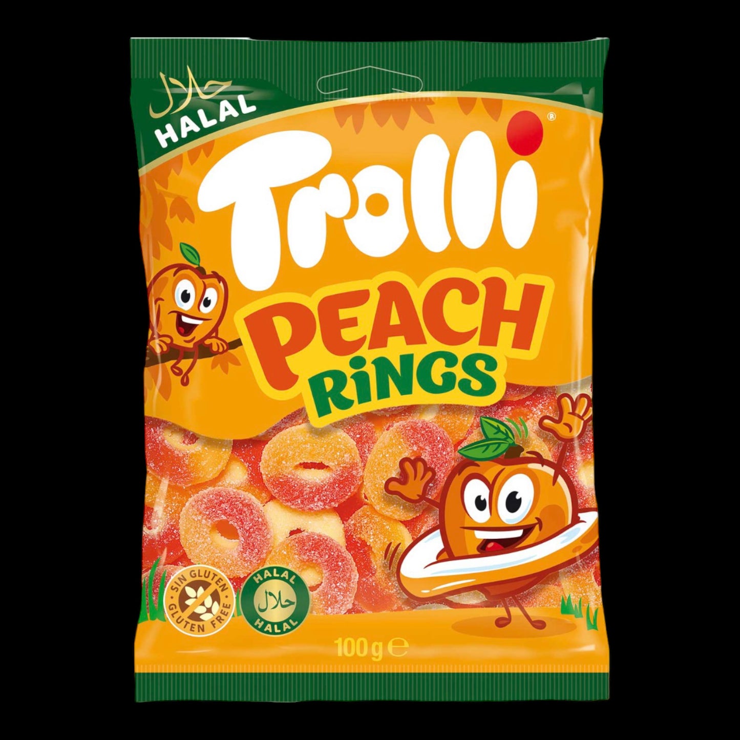 Trolli Peach Rings Halal 100g