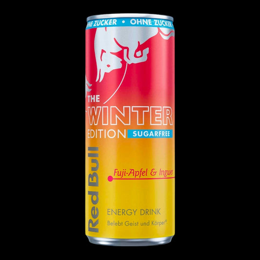 Red Bull Winter Edition Fuji-Apfel & Ingwer Sugarfree 250ml