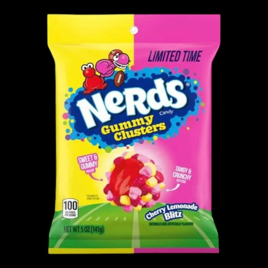 Nerds Gummy Clusters Limited Time Cherry Lemonade Blitz 141g