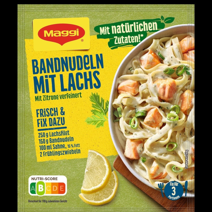 Maggi FIX Bandnudeln Mit Lachs 40g