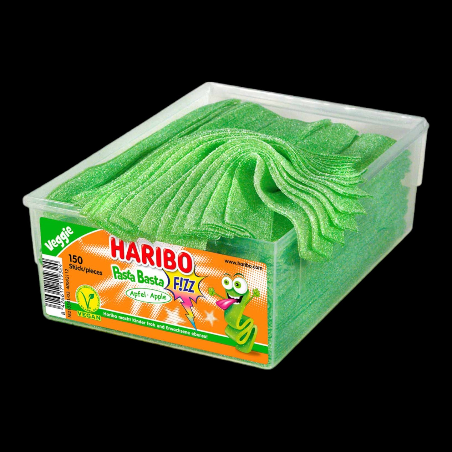 Haribo Pasta Basta Apfel FIZZ veggie 1er