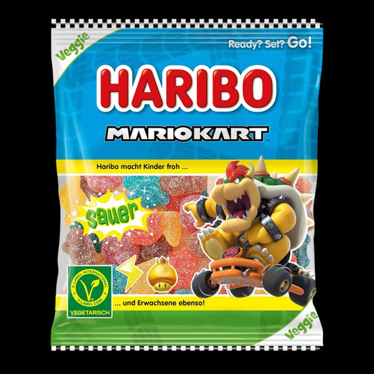 Haribo Mario Kart sauer vegan 160g