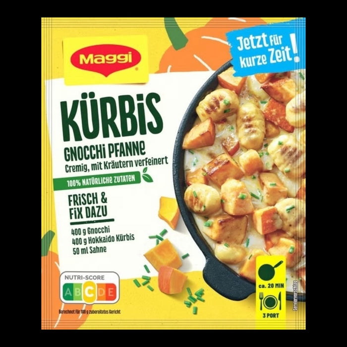FIX Kürbis Gnocchi Pfanne