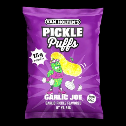 Van Holten's Pickle Puffed Snacks Garlic Joe 90g