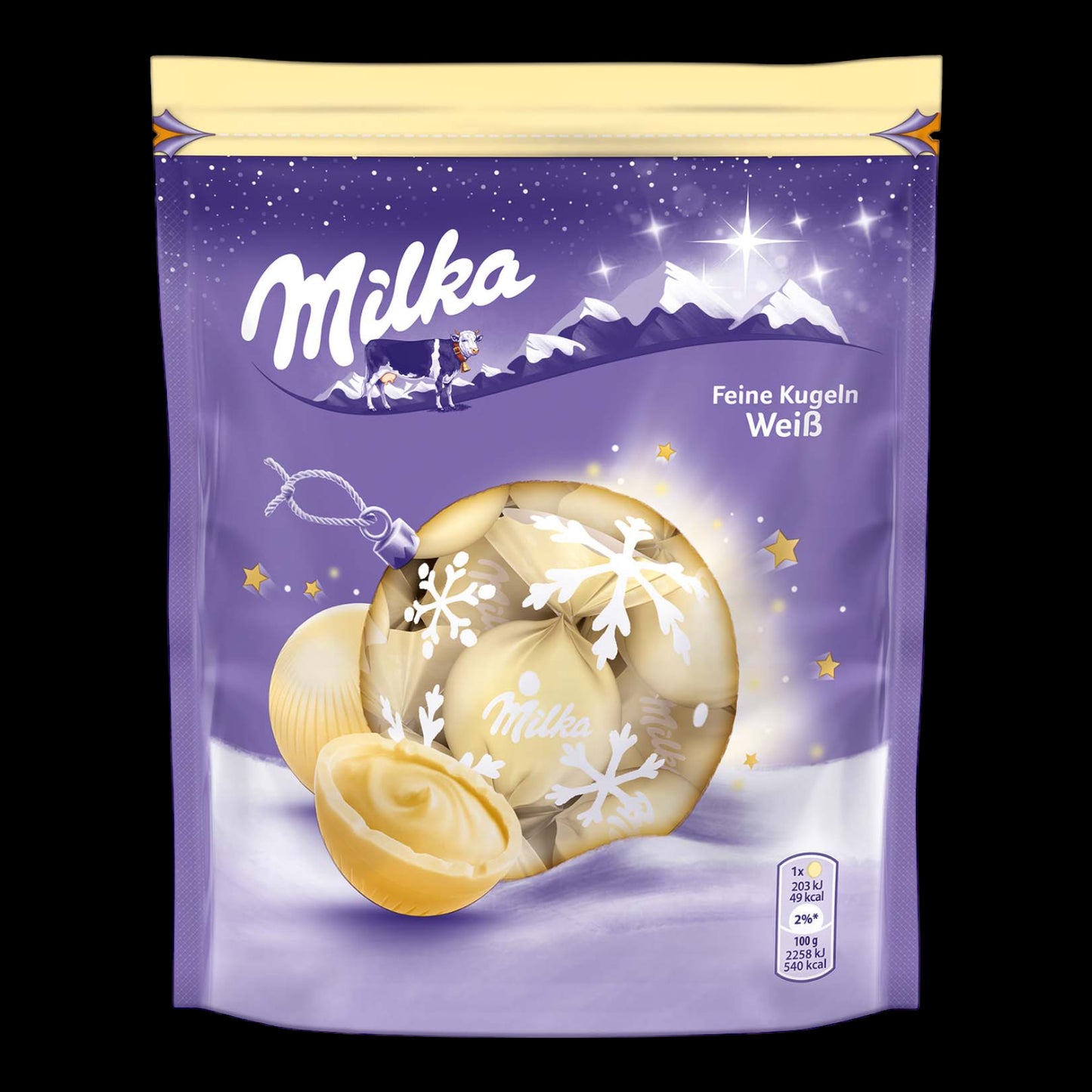 Milka Feine Kugeln Weiß 90g