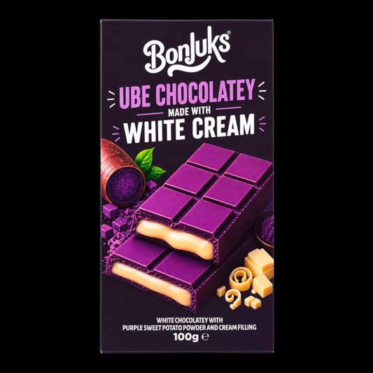 Bonjuks Ube Chocolatey White Cream 100g