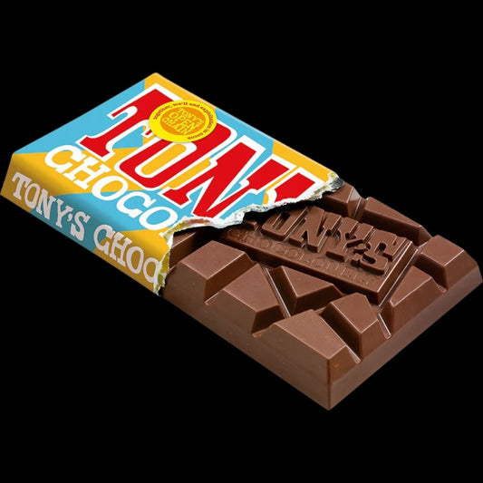 Tonys Chocolonely Milk Chocolate Rice Crisp Caramel 180g