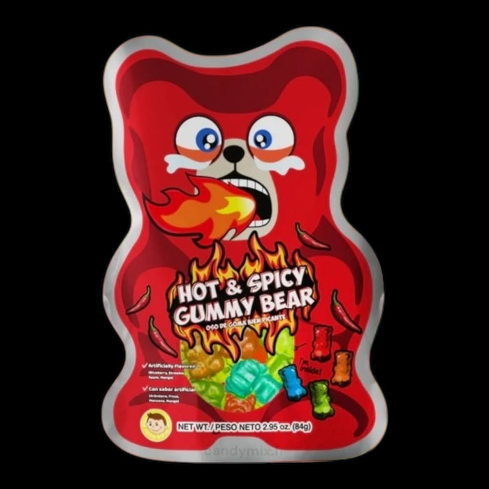 Hot & Spicy Gummy Bear 84g