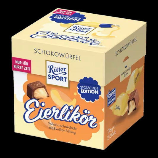 Ritter Sport Schokowürfel Eierlikör 21er