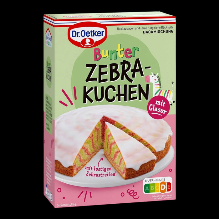 Dr. Oetker Backmischung Bunter Zebrakuchen 515g