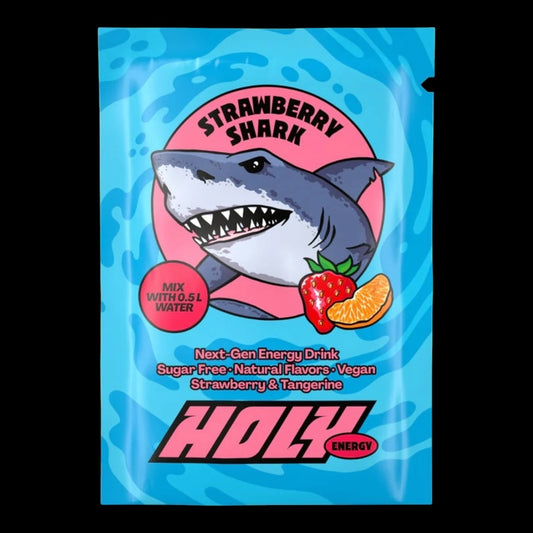 Holy Energy Strawberry Shark Erdbeere Mandarine 1x0.5l