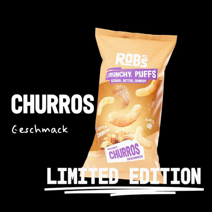 Robs Crunchy Puffs Churros 130g
