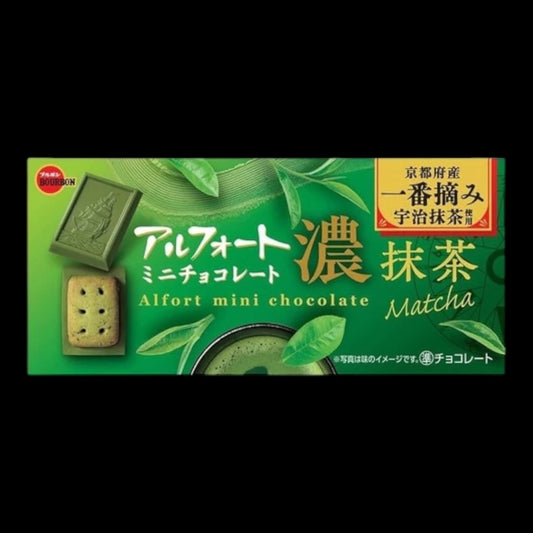 Bourbon Alfort Mini Schokolade Matcha 60g