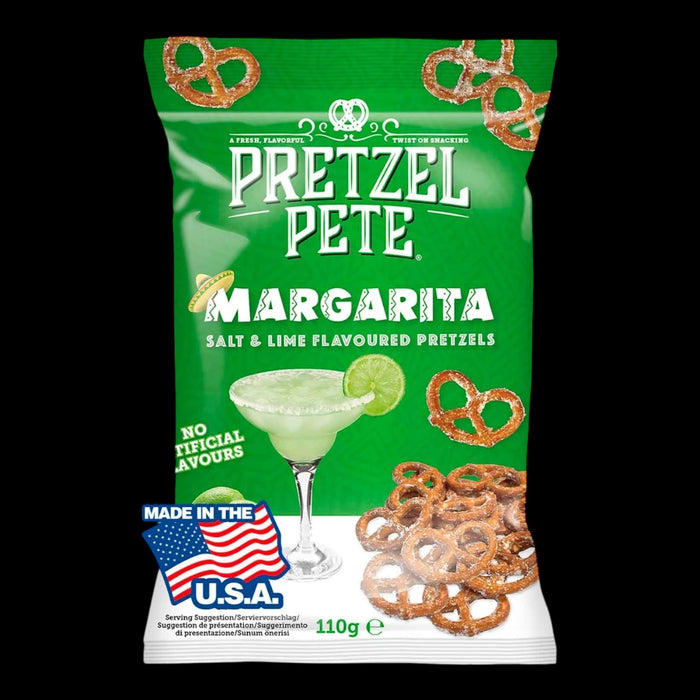 Pretzel Pete Pretzel Margarita Salt & Lime 110g