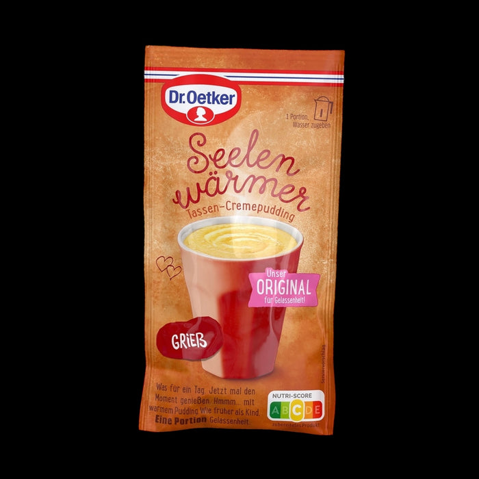 Dr. Oetker Seelenwärmer Tassen-Cremepudding Griess 60g