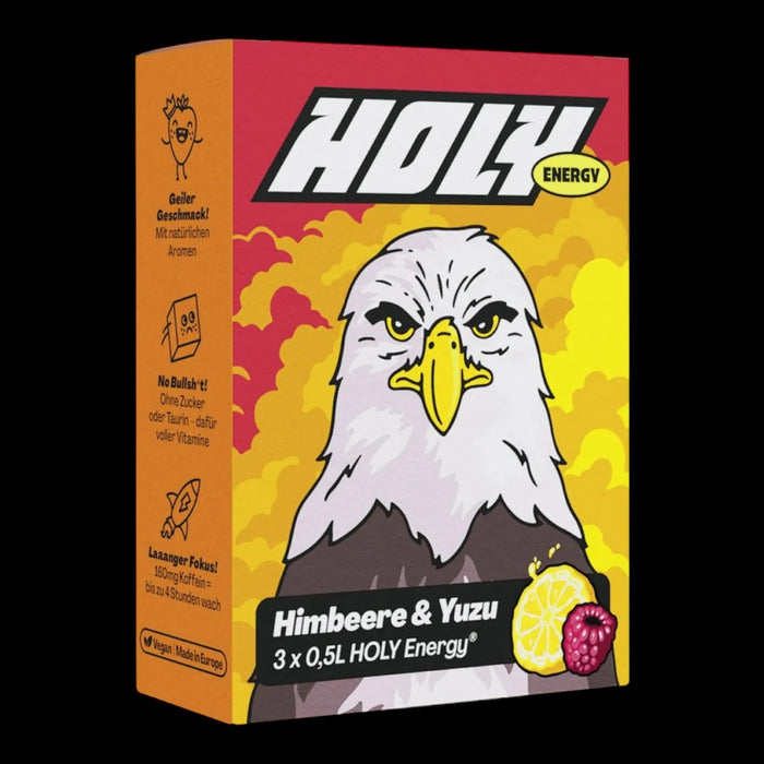 HOLY Energy Himbeere & Yuzu 3x0,5l