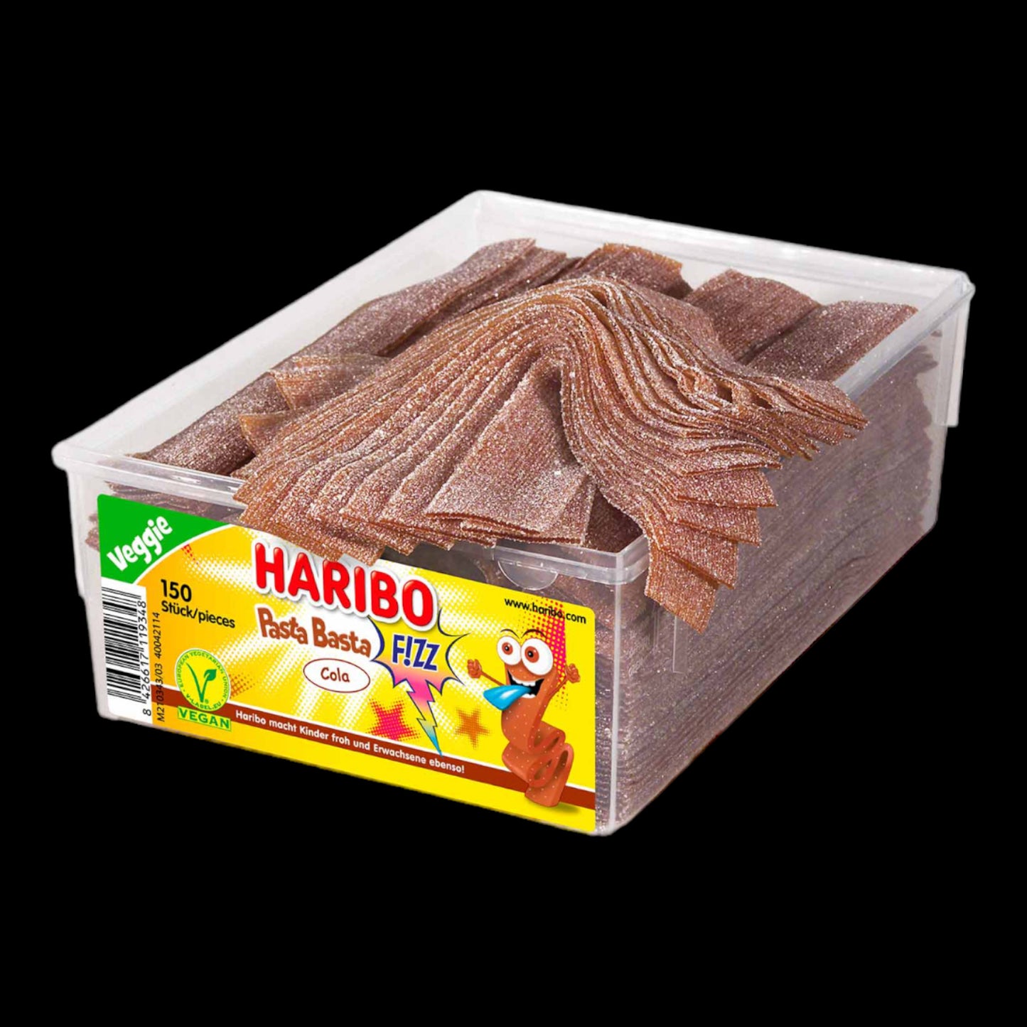 Haribo Pasta Basta Cola FIZZ veggie 1er