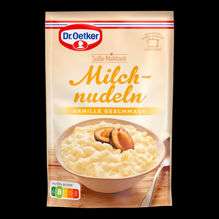 Dr. Oetker Milchnudeln Vanille-Geschmack 116g