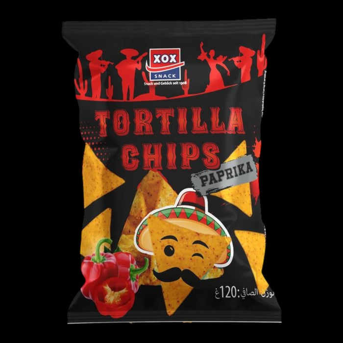 XOX Tortilla Chips Paprika 120g