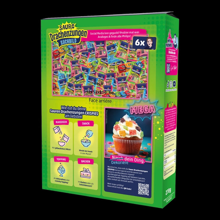 Saure Drachenzungen Crispies 270g