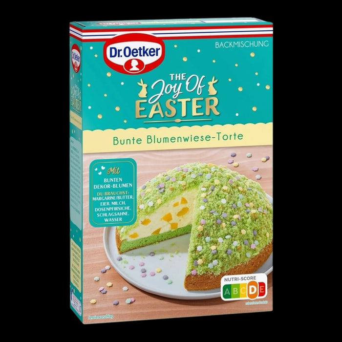Dr Oetker Easter bunte Blumenwiese Torte Backmischung