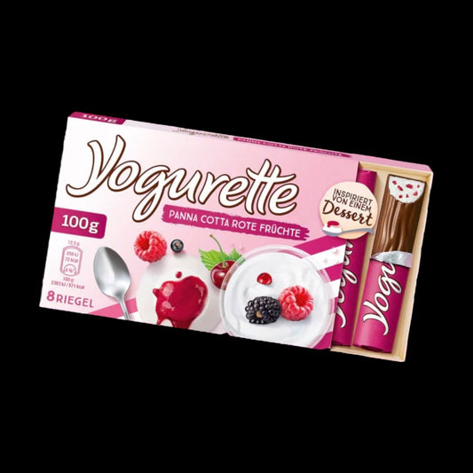 Yogurette Panna Cotta Rote Früchte 8er