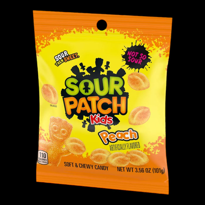 Sour Patch Peach 102g MHD: 29.09.24