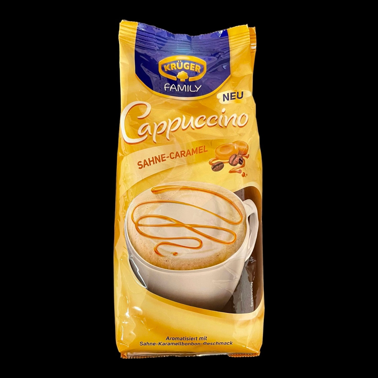Krüger Cappuccino Sahne-Caramel 500g