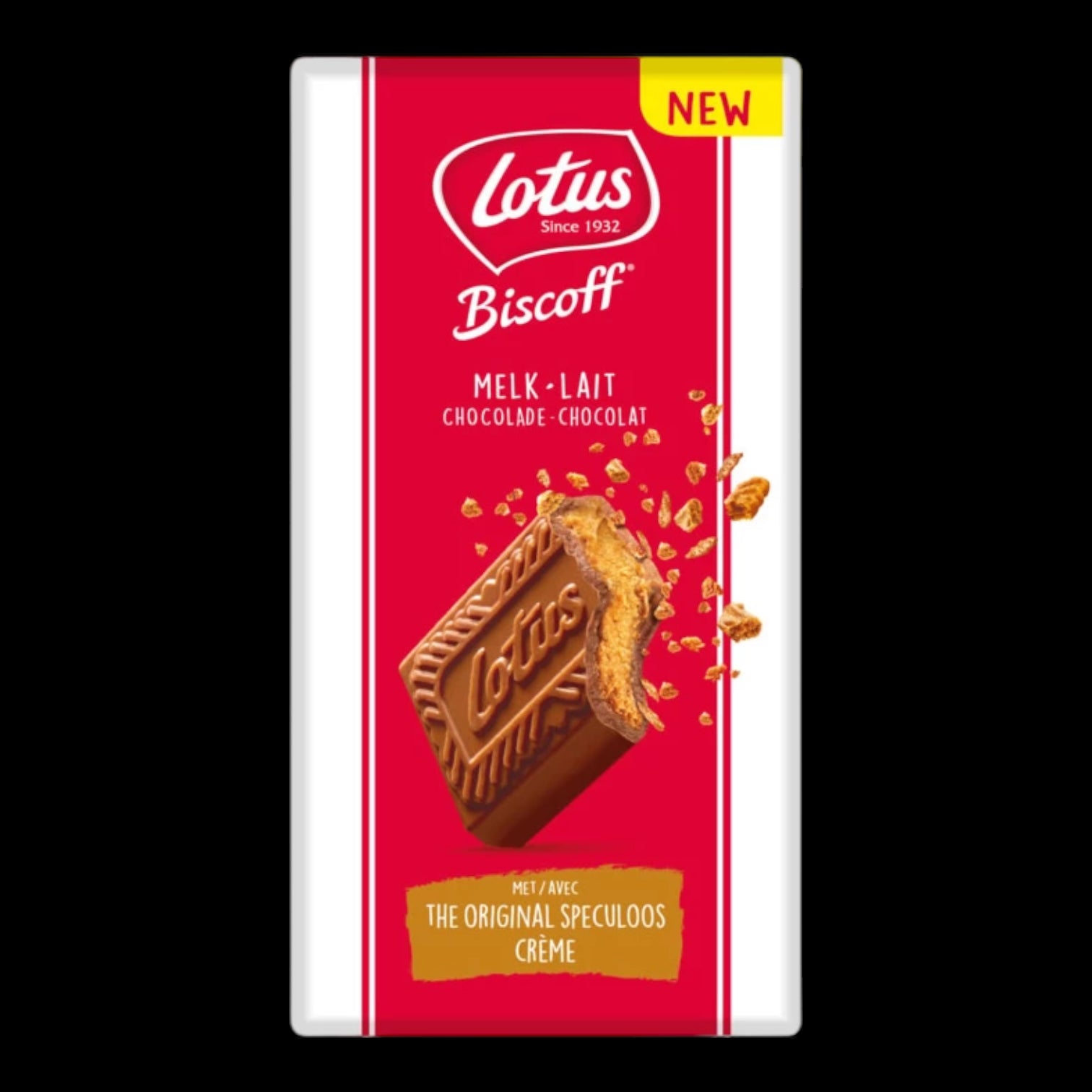 Lotus Biscoff Spread Filled Milk Chocolate 180g 