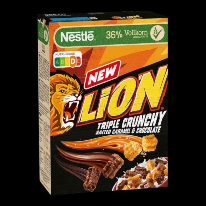 Lion Cereals Triple Crunchy Salted Caramel & Chocolate 300g