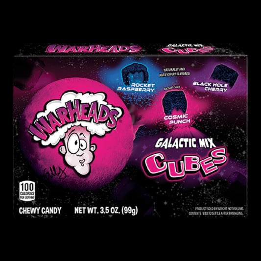 Warheads Galactic Mix Cubes 99g