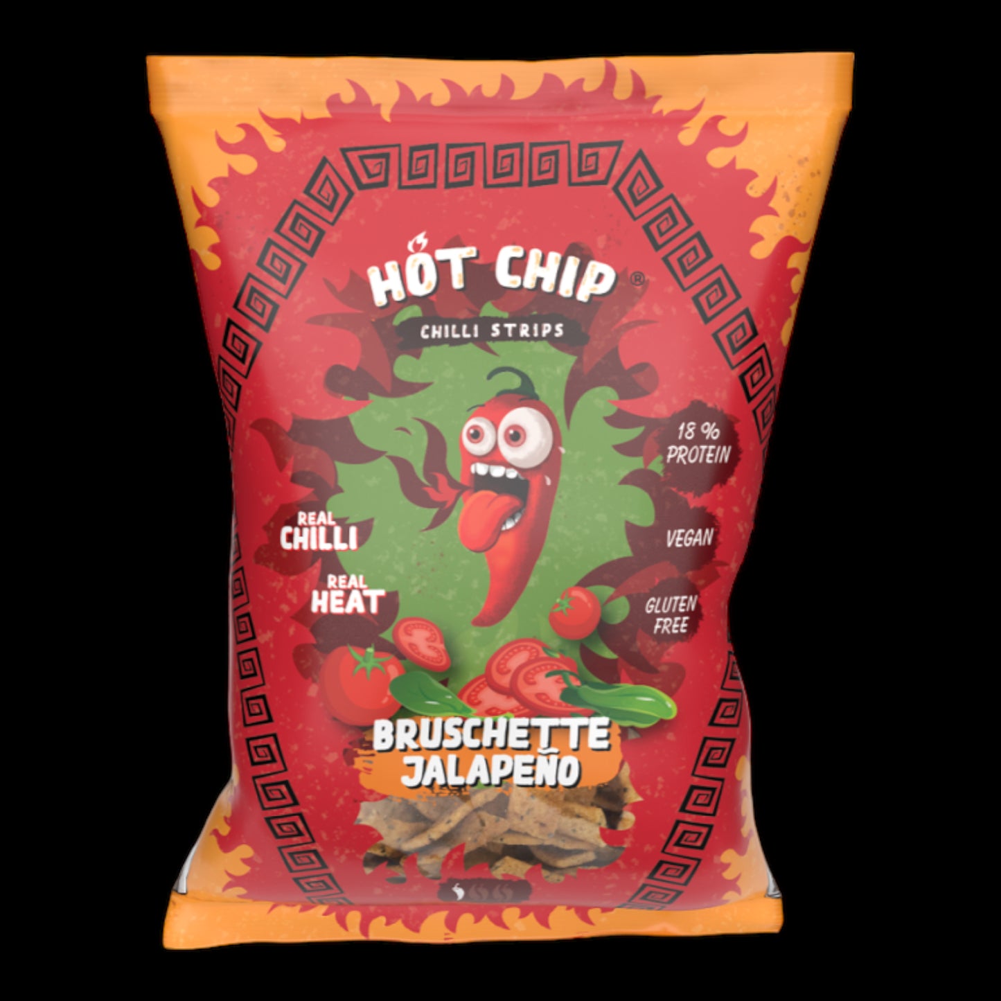 Hot Chip Strips Bruschette Jalapeno 80g