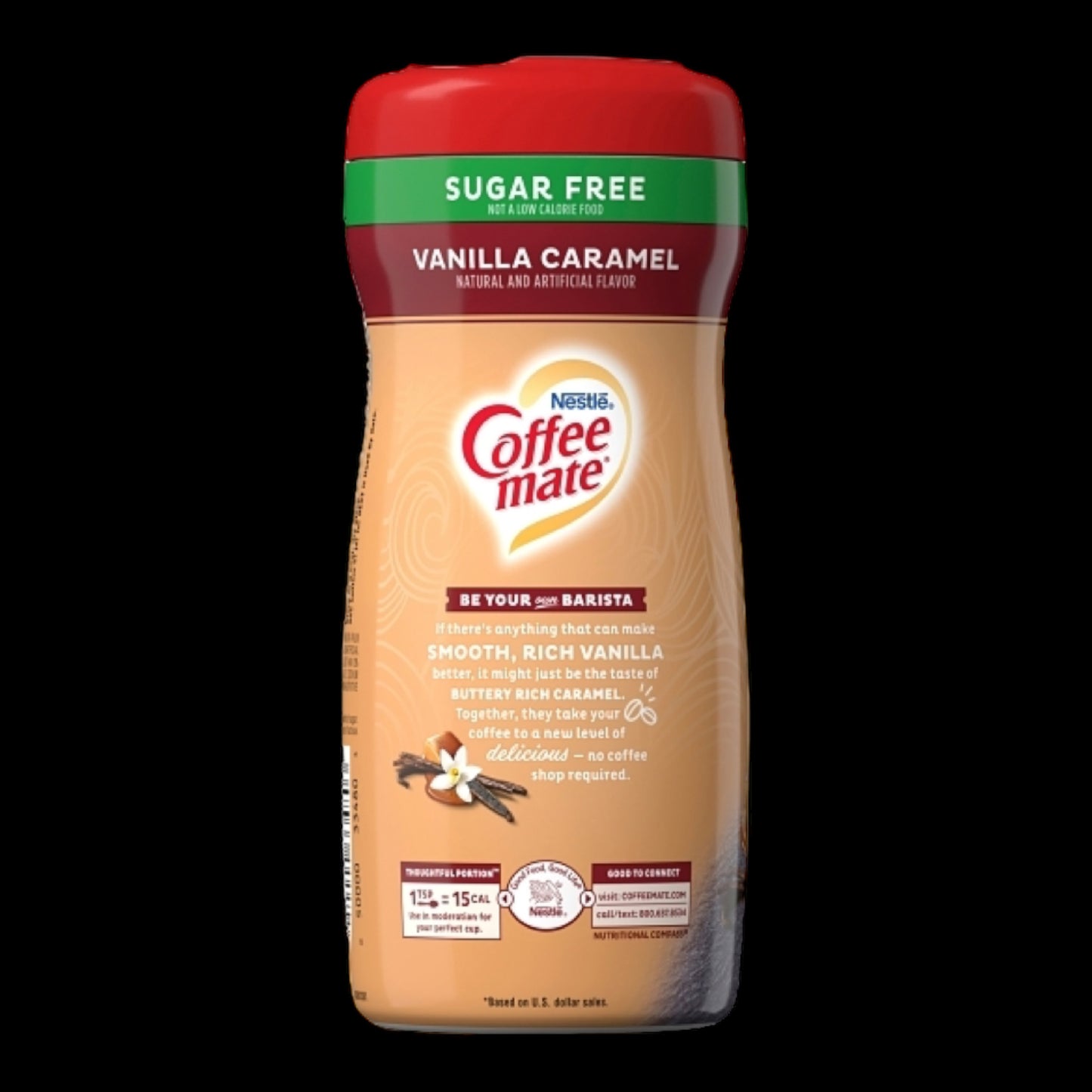 Nestle Coffee Mates Vanilla Caramel Sugar Free 289g