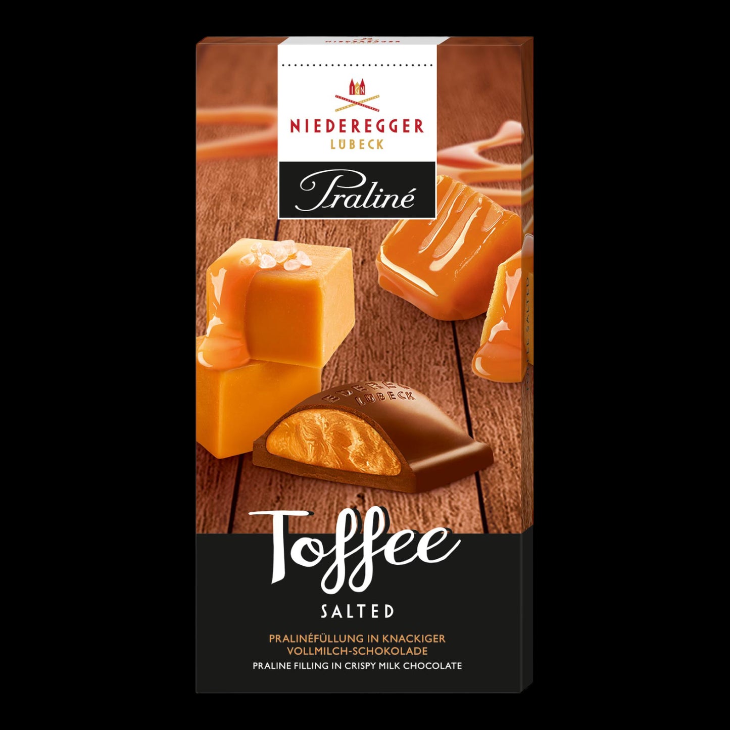 Niederegger Praliné Tafel Toffee Salted 100g