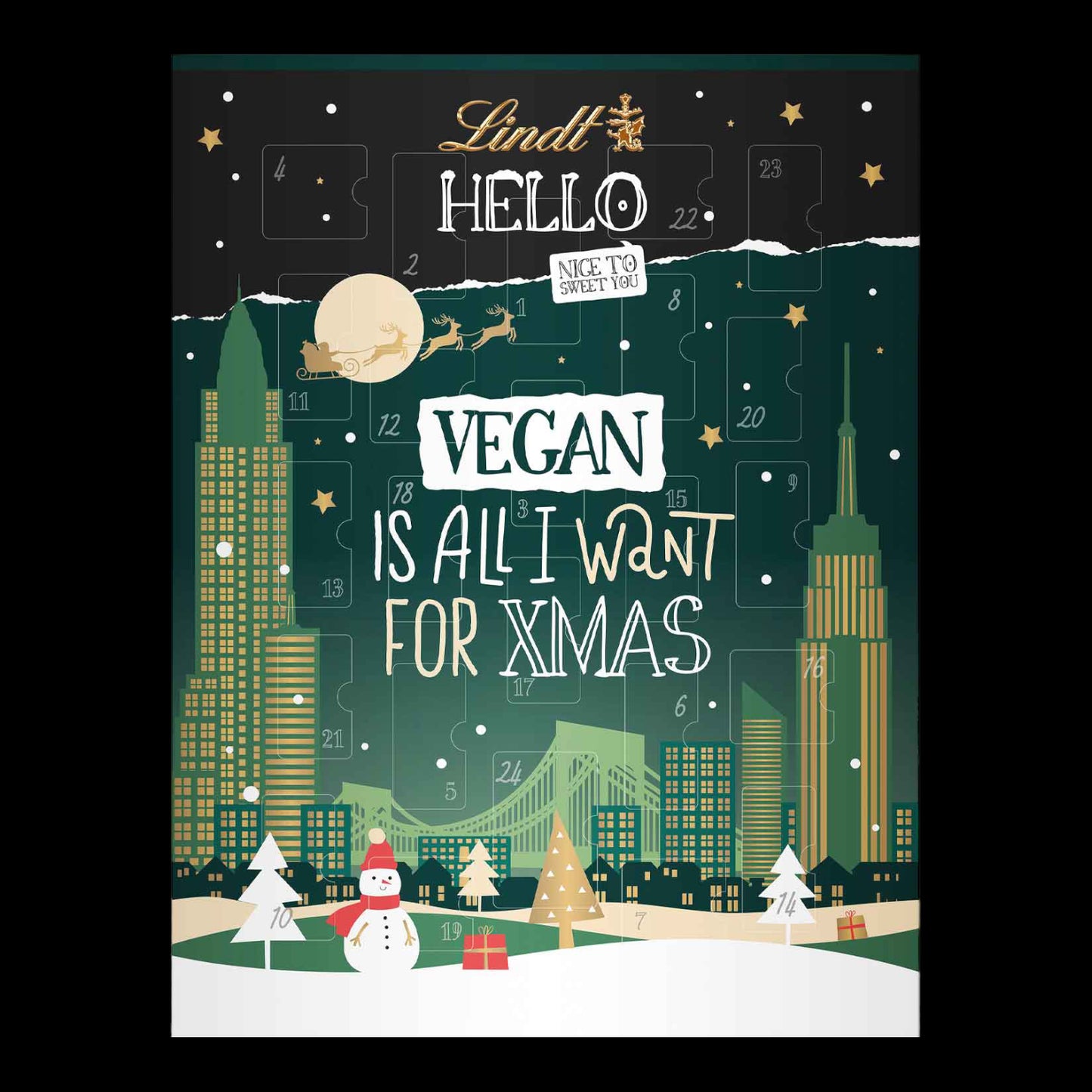 Lindt Hello Adventskalender Vegan