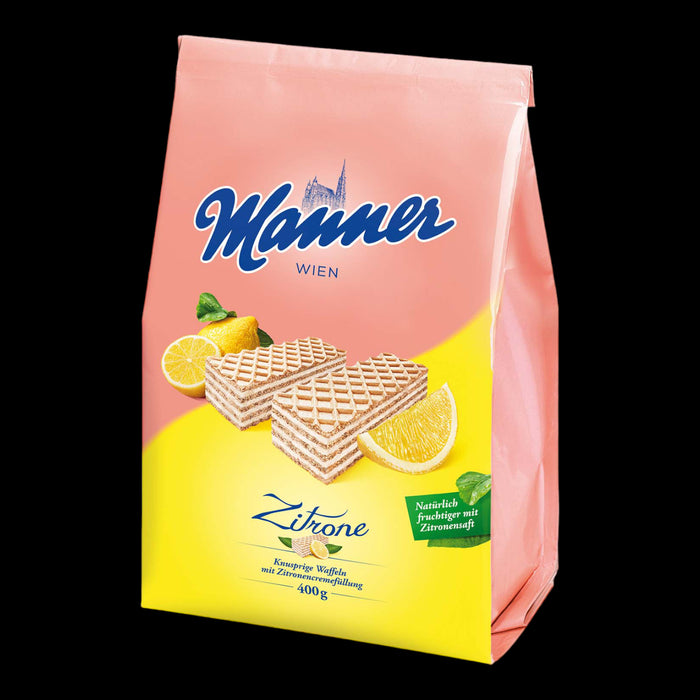 Manner Zitronen Waffeln 400g