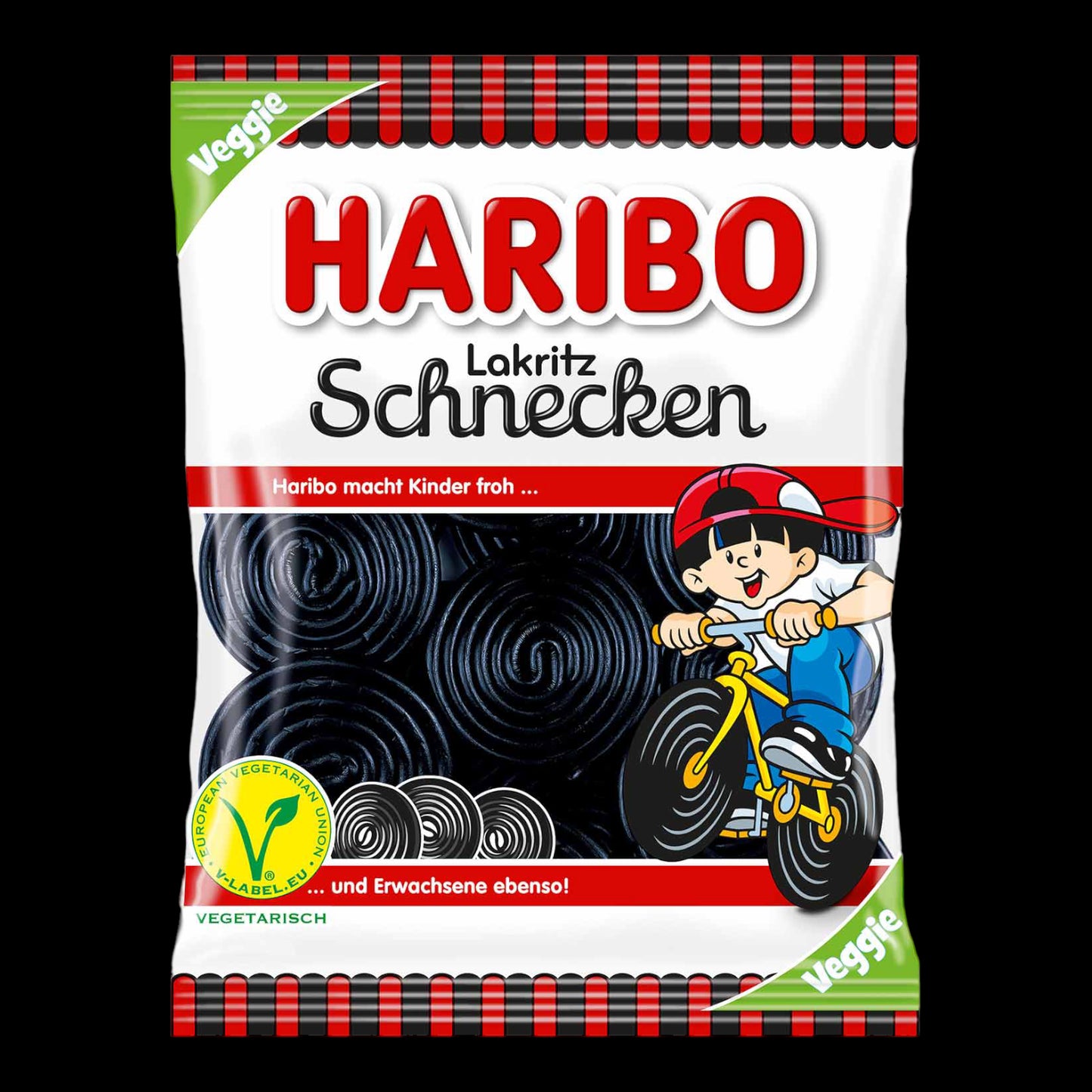 Haribo Lakritz Schnecken Veggie 175g