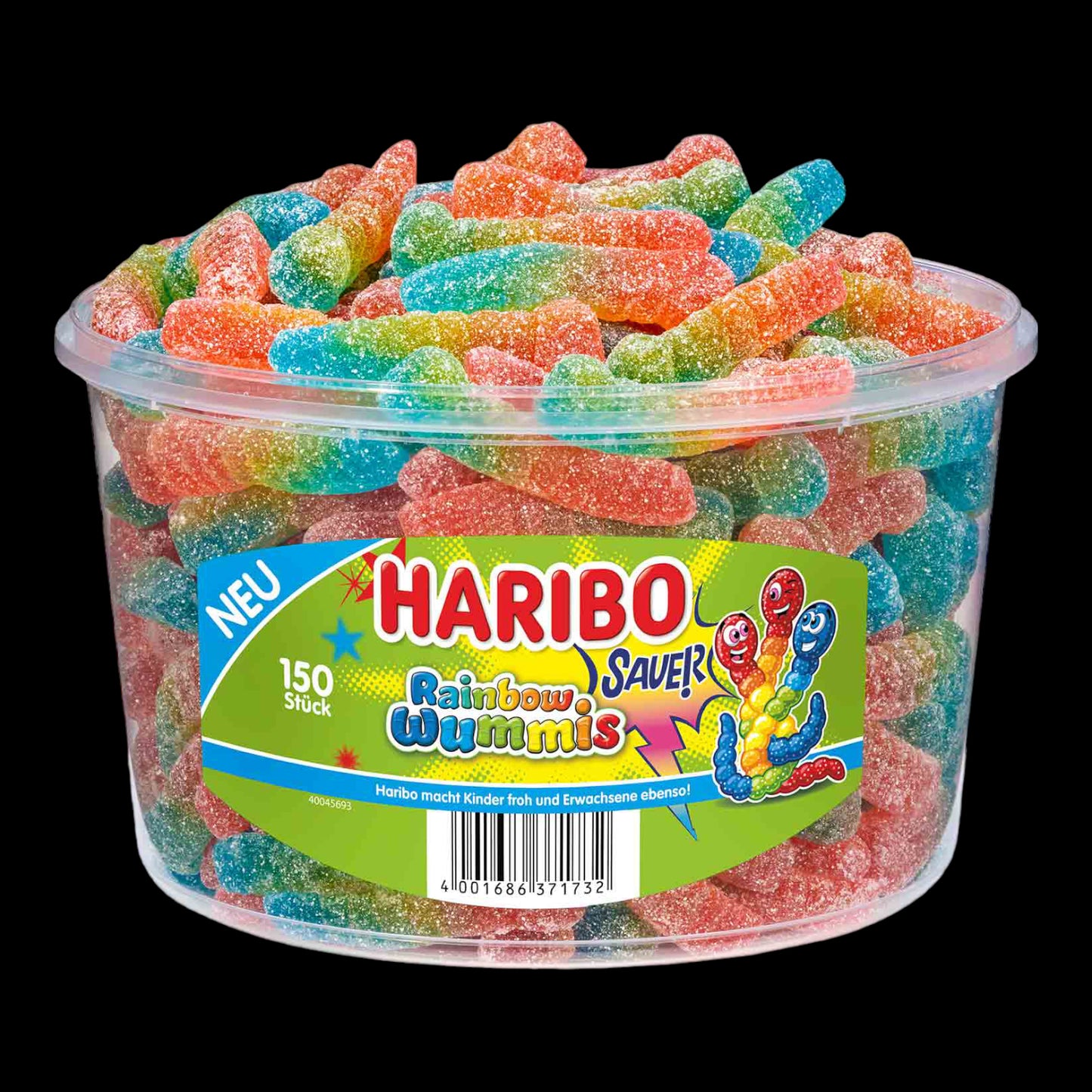 Haribo Wummis Rainbow sauer 150er