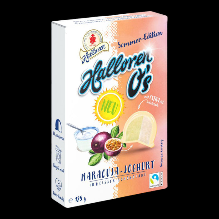 Limited Edition Halloren O's Maracuja & Joghurt 125g