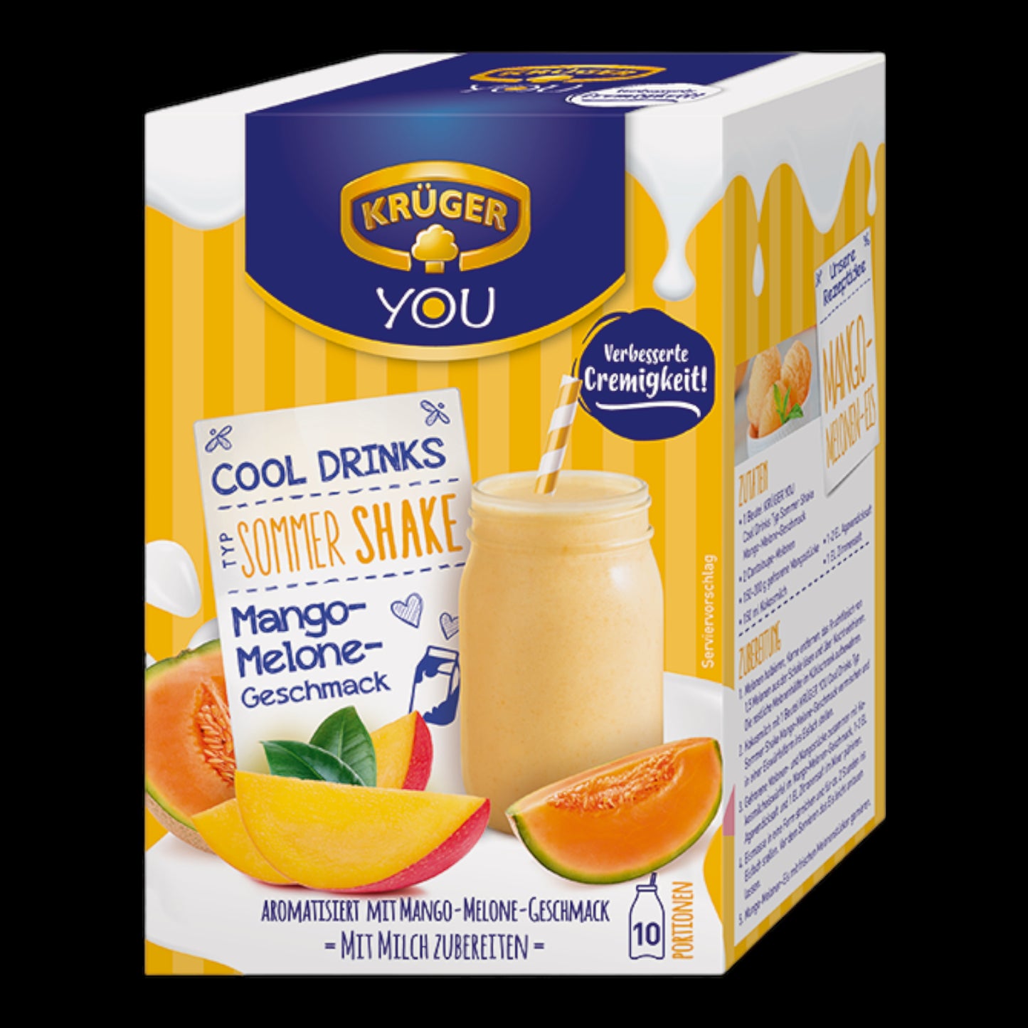 KRÜGER COOL DRINKS Sommer Shake Mango-Melone