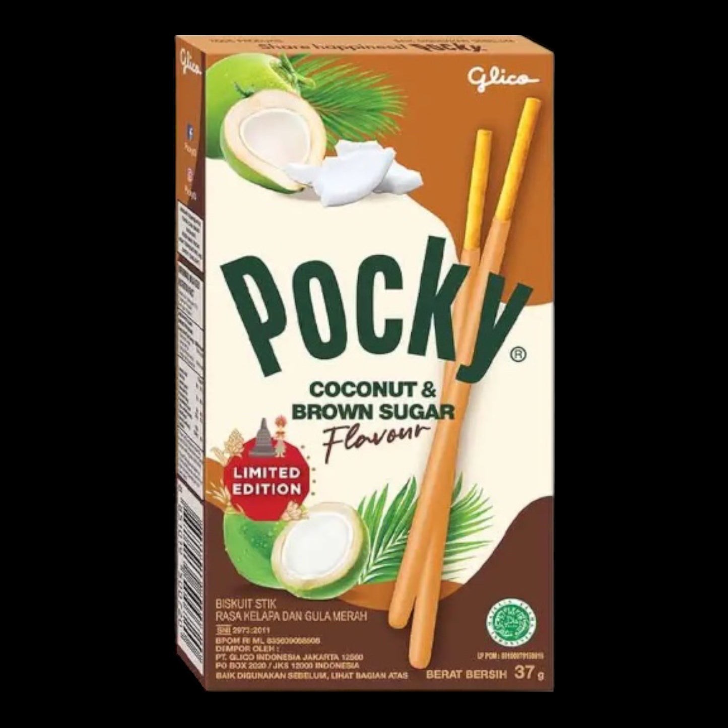 Pocky Coconut & Brown Sugar 37g MHD 08.04.2023