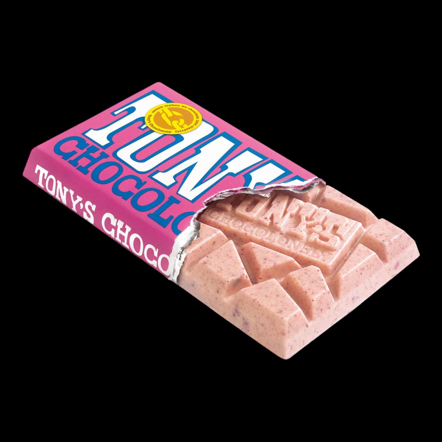 Tony's Chocolonely Weiße Schokolade Himbeere 180g