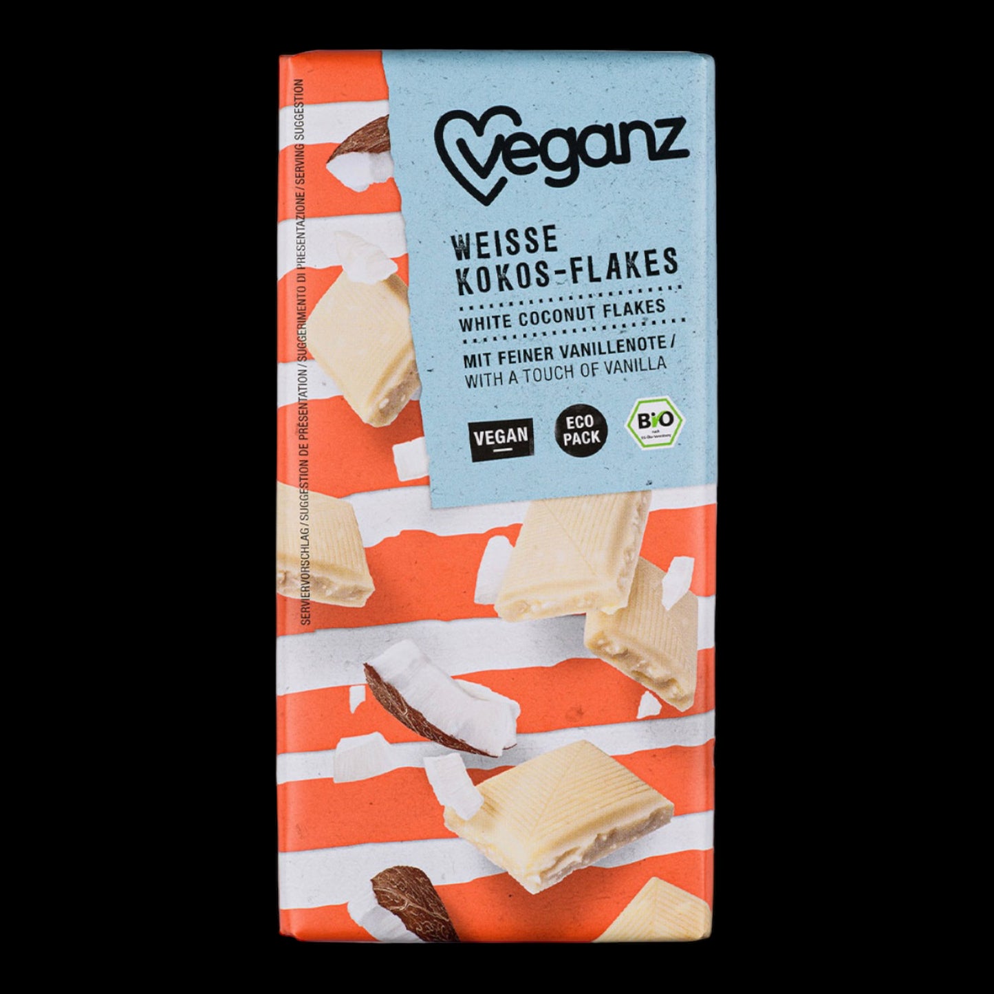 Veganz Weisse Kokos-Flakes Bio 80g